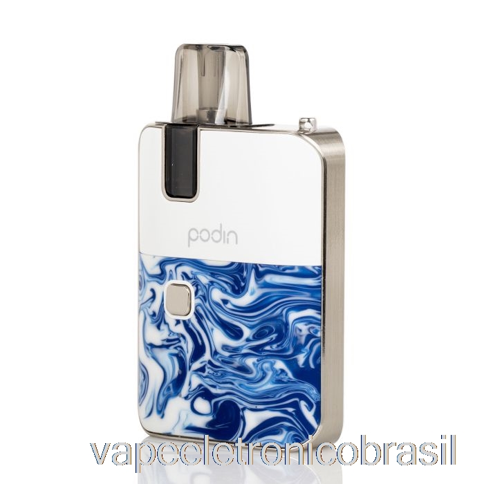 Vape Recarregável Innokin Podin Pod System Mármore Azul